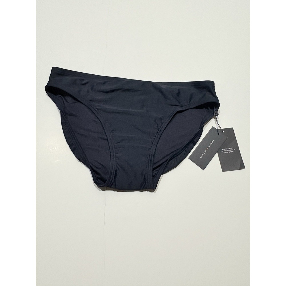 Tommy‎ Hilfiger Classic Bikini Bottoms Dark Navy Size Medium New NWT